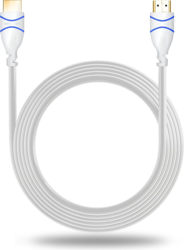 deleyCON HDMI 10m High Speed Kabel 2.0 mit Ethernet ARC 3D Produktbild 4