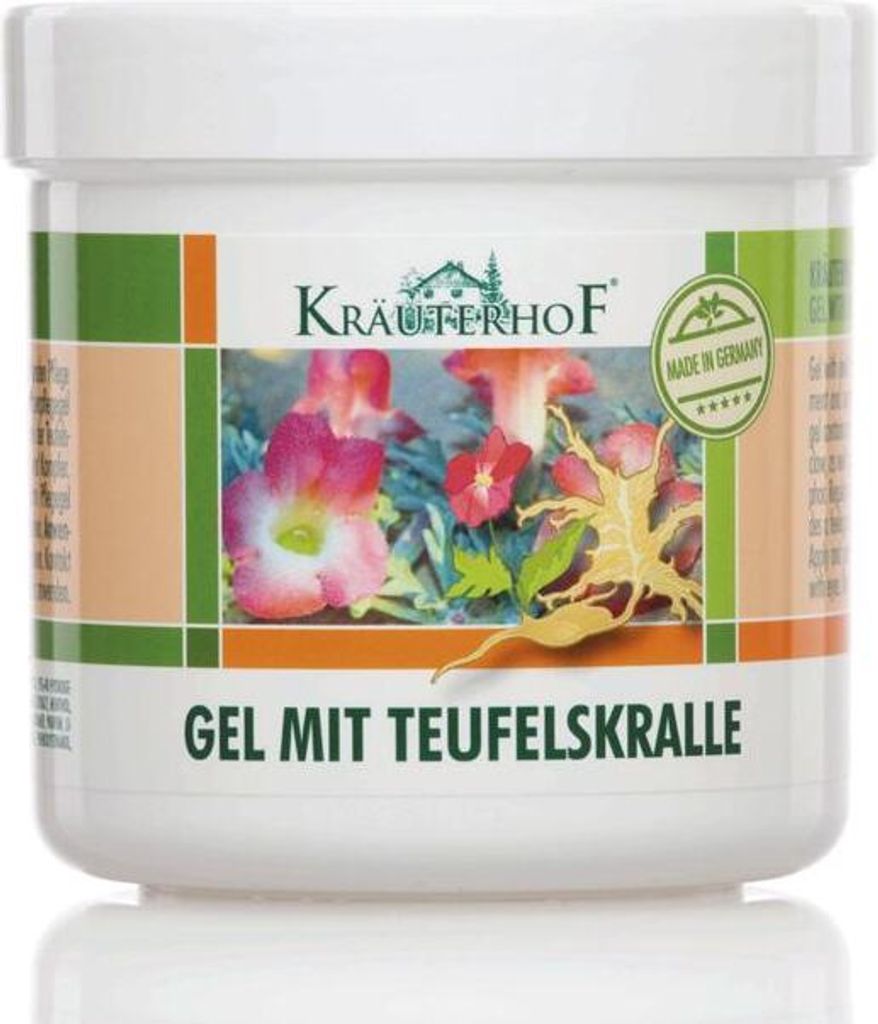 Kräuterhof Gel mit Teufelskralle 250 ml Produktbild 