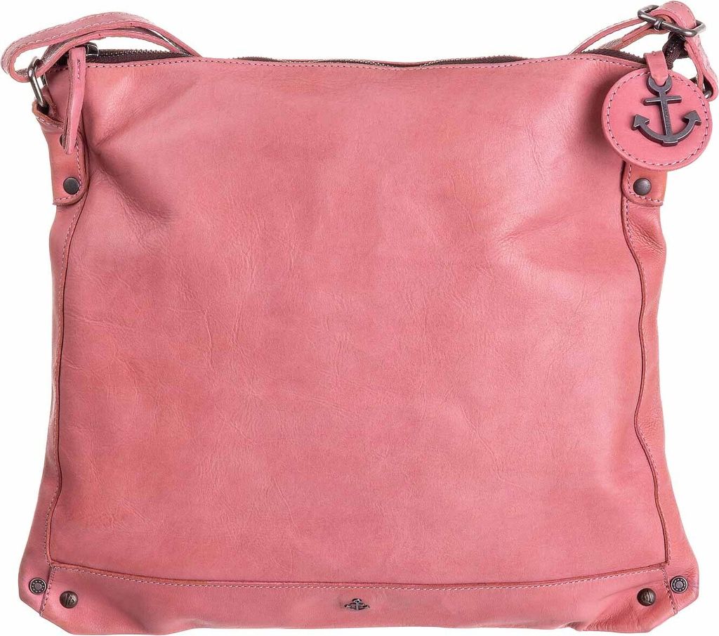 Harbour 2nd Vera Leder Shopper flamingo