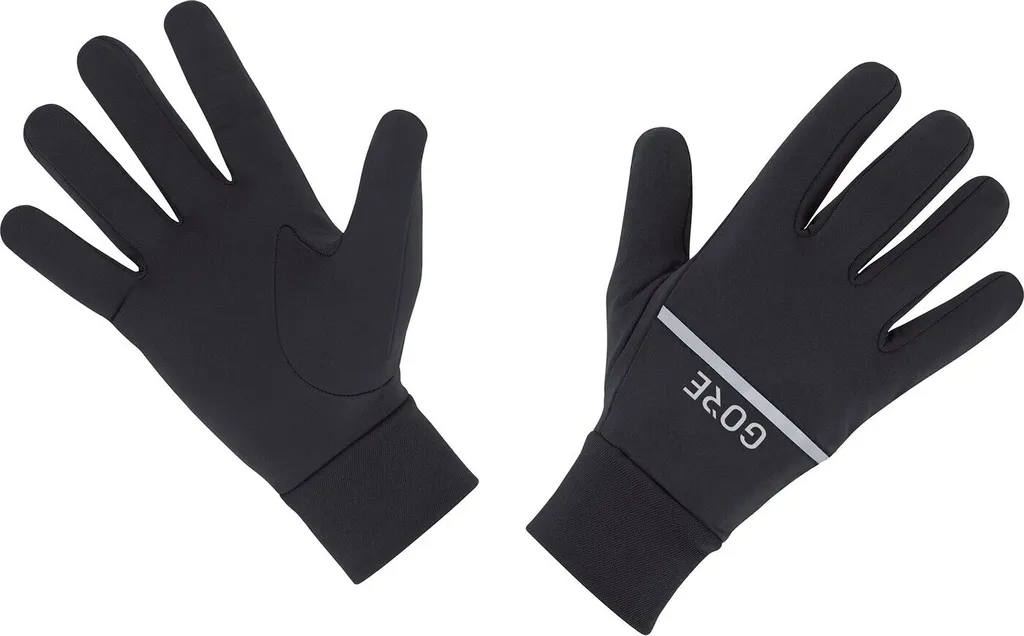 Gants de course à pied Gore R3 noirs en tissu technique taille 2XL