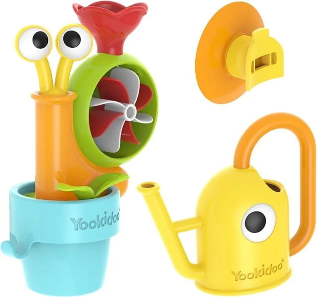 Jouet de bain escargot pop-up pour amuser bébé pendant la toilette du soir