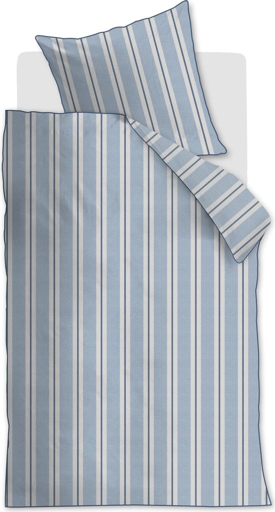 Rivièra Maison Bettwäsche Set 135x200 Blau | Silvan