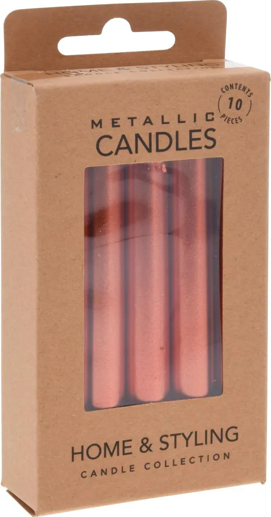 Candele Luxury da Tavolo 10cm Paraffina Metallo | Wedding & Gala