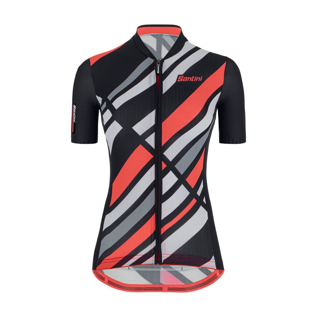 Santini Raggio Kurzarm-radtrikot Mehrfarbig XS Frau Mehrfarbig XS