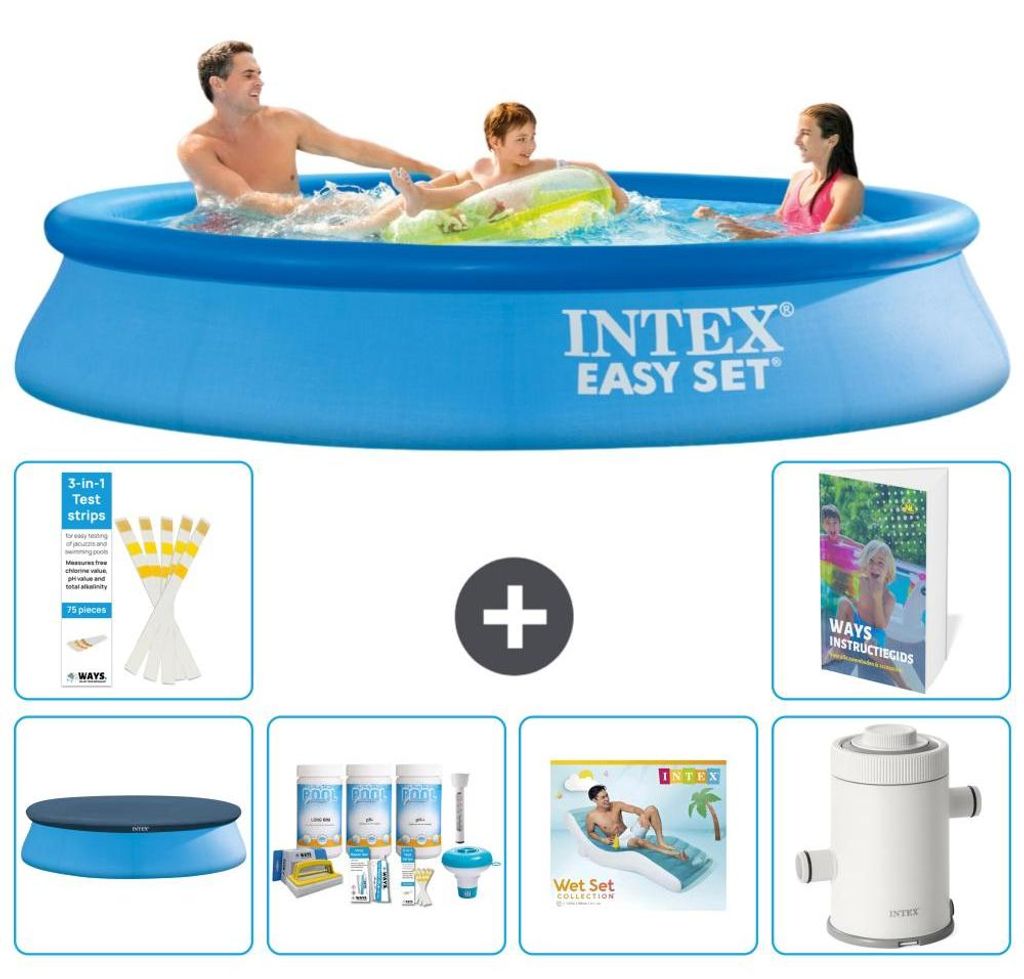 Easy Set Pool Rund - 305x61 cm - 7-teilig S161