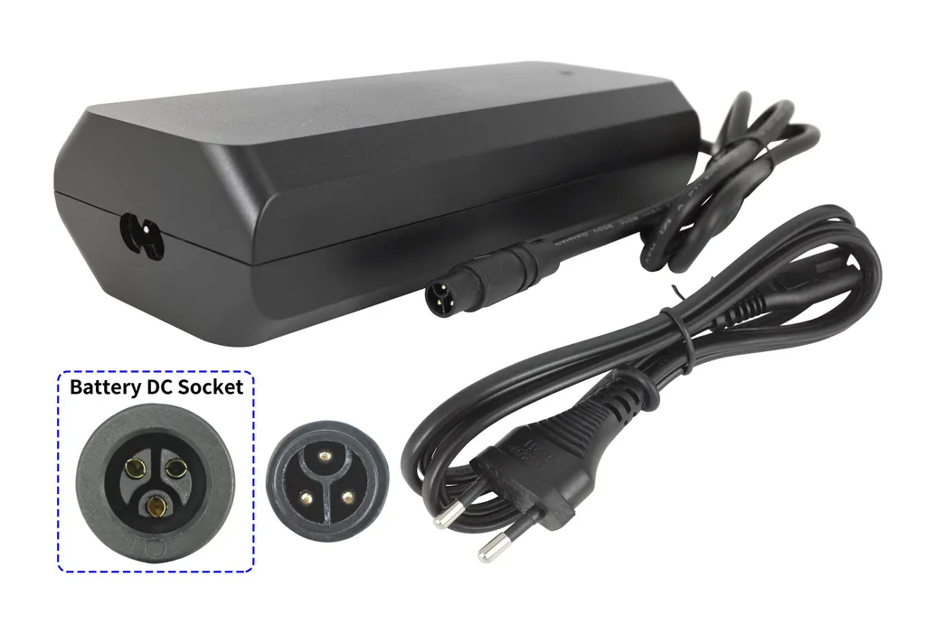 Chargeur VAE 36V 4A Compatible STC-8127LC pour Batterie à 3 Broches
