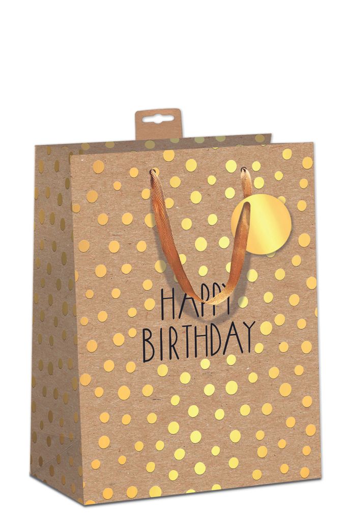 6 Geschenktaschen A4 Format Large Happy Birthday€ 23,70 pro Tüte € 3,95 Kraftkarton Bundle Set Geschenktüten