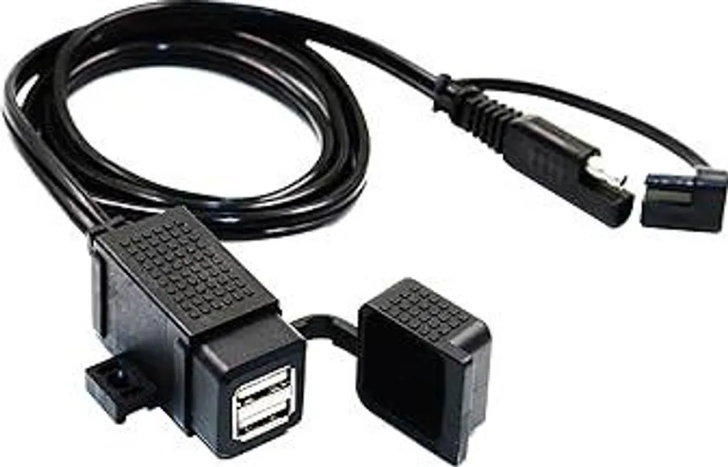 MOTOPOWER Presa USB Moto 3.1A SAE | Caricatore Rapido e Sicuro