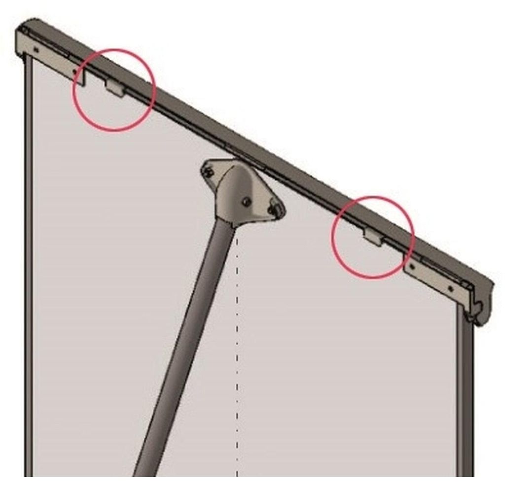 FRANKEN Blockhalter für Flipchart E L-FC (70011169) Produktbild 