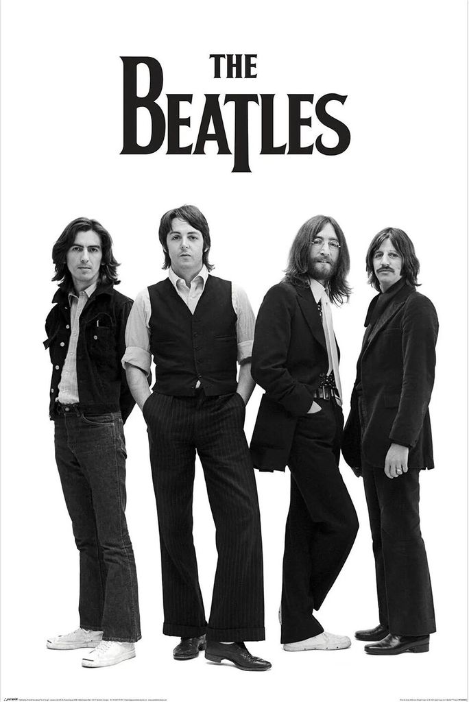 The Beatles Poster  61 x 91,5 cm Produktbild 