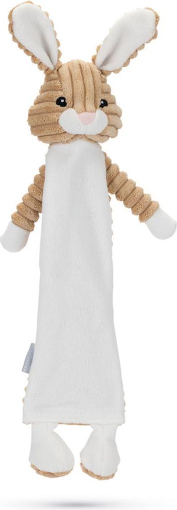 Jouet pour chien Beeztees en peluche Flatino, motif : lapin Image du produit 