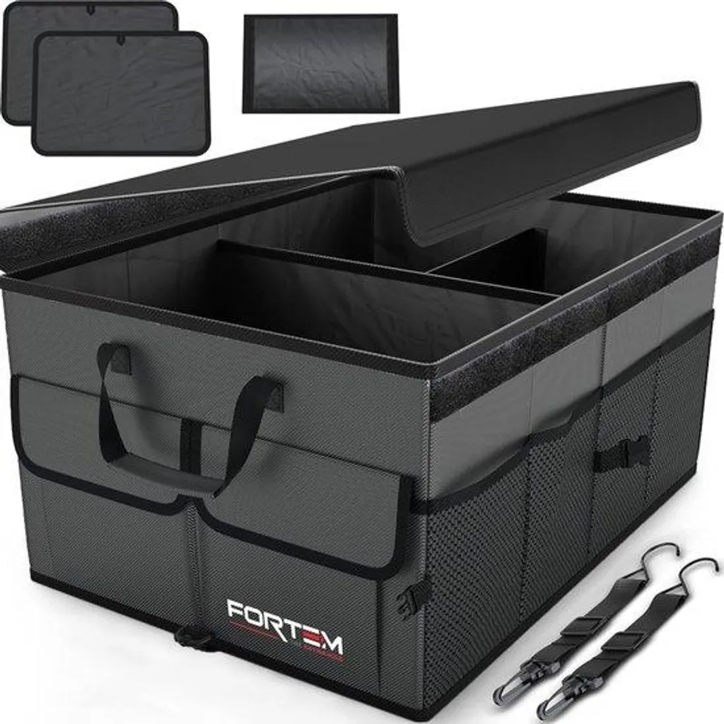 Organiseur de coffre auto pour stopper les objets qui glissent en route