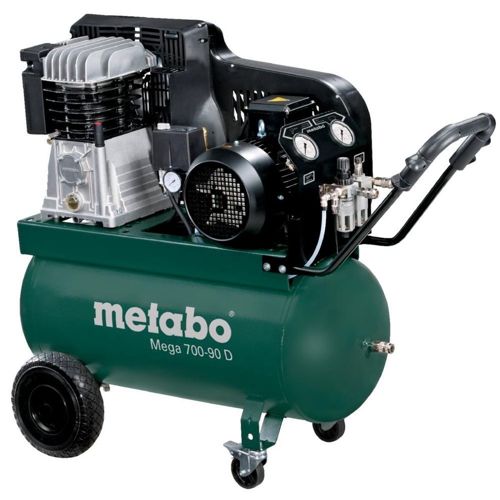 Kompresor Metabo Mega 700-90 D (11 bar, 4 kW, objem nádrže Obrázok produktu 