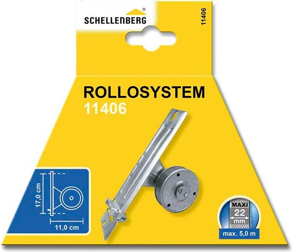 Verstellbarer Gurtaufroller 50x244x140mm (Bohrerdistanz 170mm)