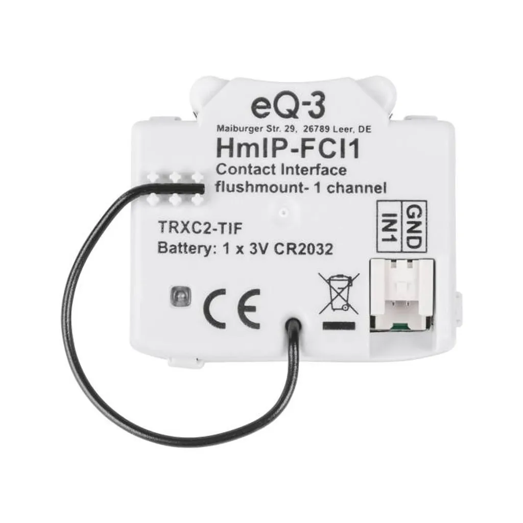 Connecter un interrupteur classique avec l'interface Homematic IP
