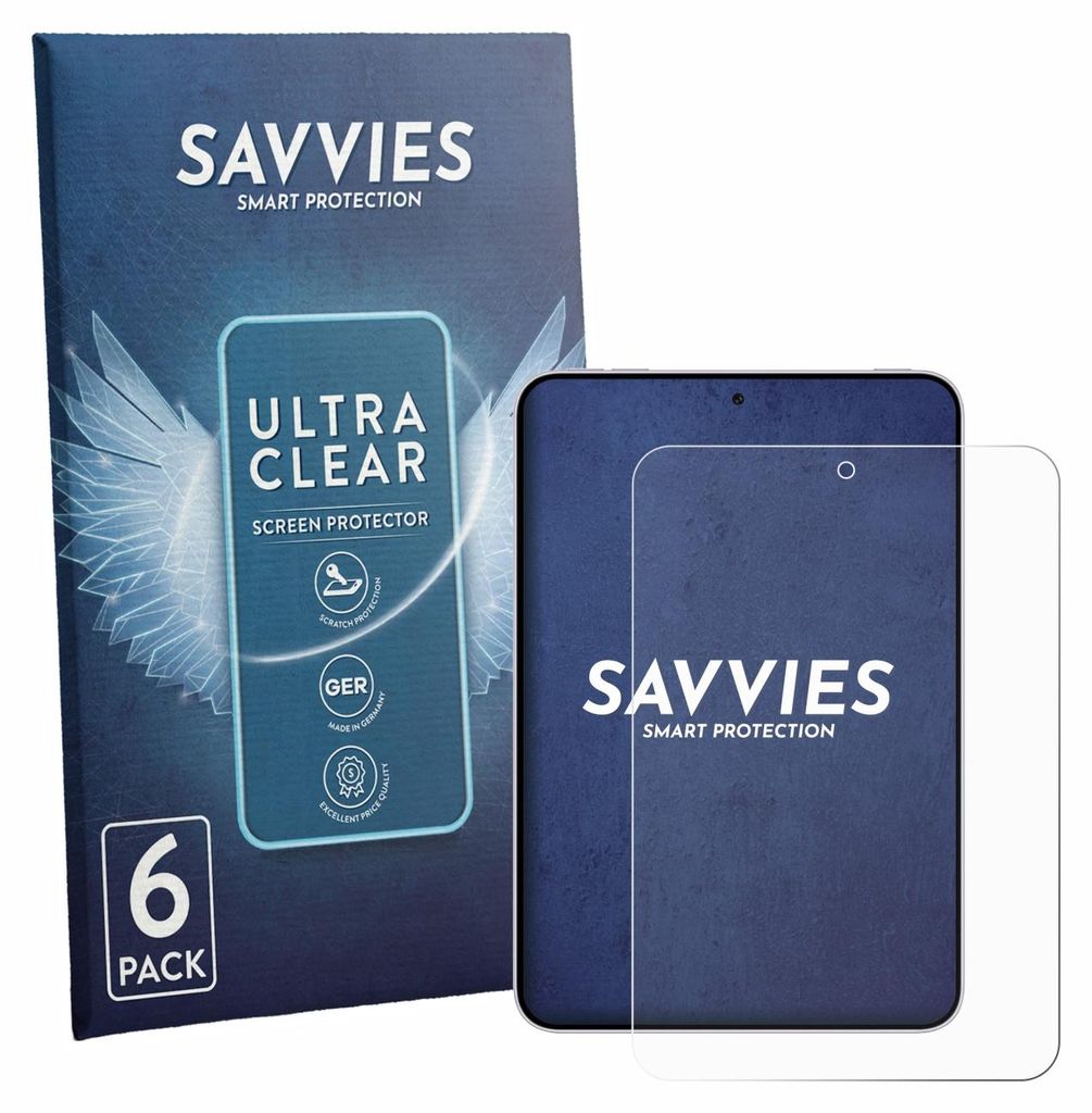 6x Für Oppo Pad Mini Schutzfolie Savvies Displayschutz Display Schutz Folie Klar Transparent