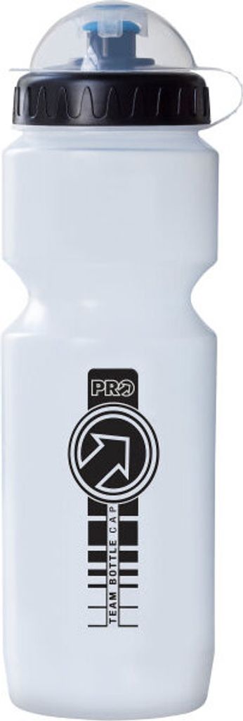 PRO Fahrrad-Wasserflasche - PRO TEAM 800ml - Transparent