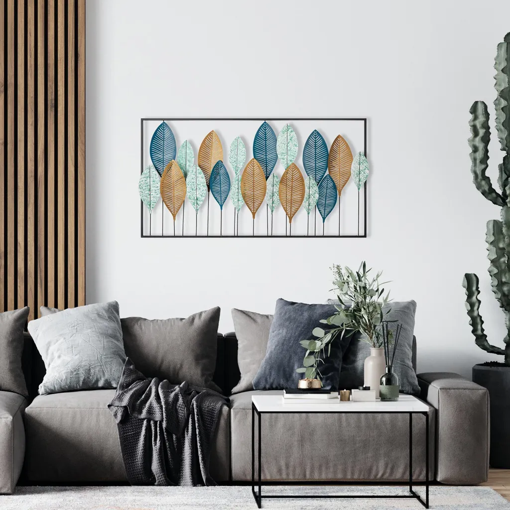 Décoration murale métal Wallity Bilge : la solution pour murs vides