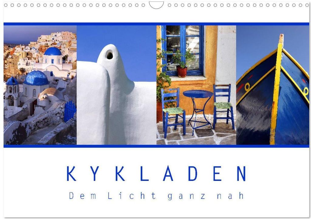 KYKLADEN Dem Licht ganz nah (Wandkalender 2026 DIN A3 quer), CALVENDO Monatskalender