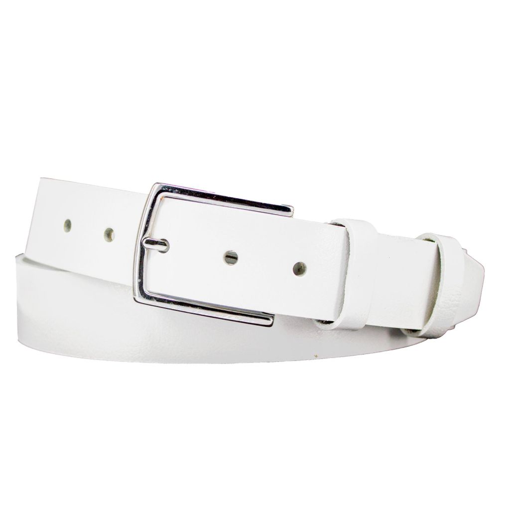 Damen Gürtel Echtleder – glattes Leder, Taillenweite / Produktbild 