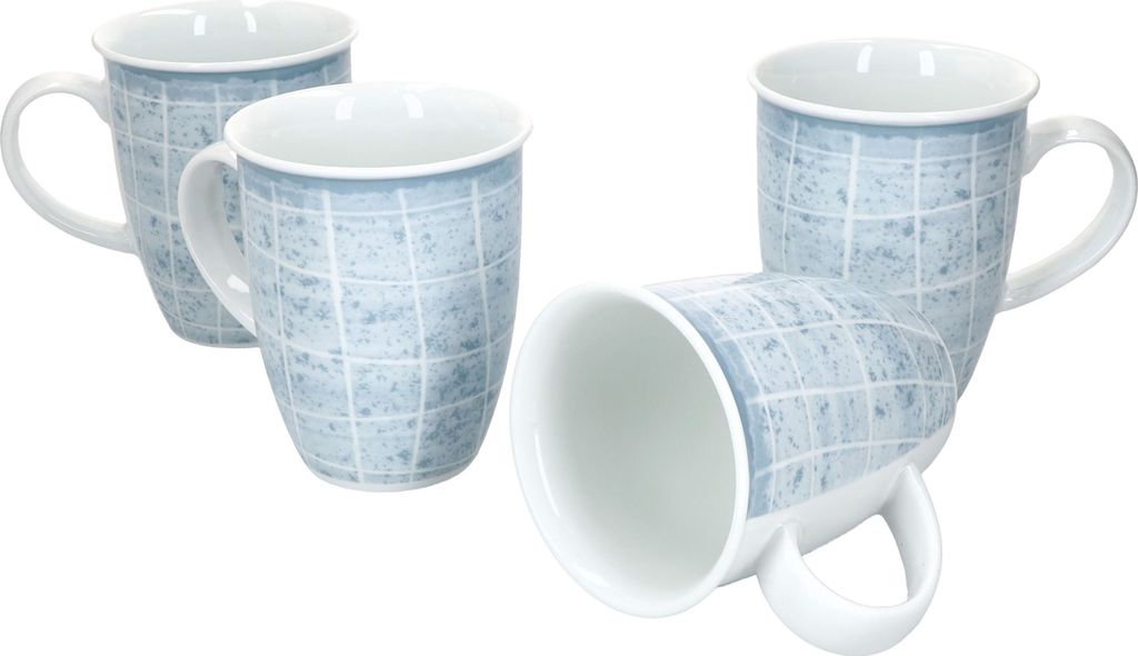 Ritzenhoff Nordic Ellen 4er Set Kaffeebecher 250ml Tee-Tasse nordisch maritim