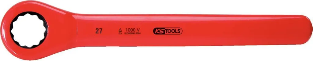 KS Tools 117.4218 Chiave a Cricchetto Isolata 18mm VDE 1000V Professional
