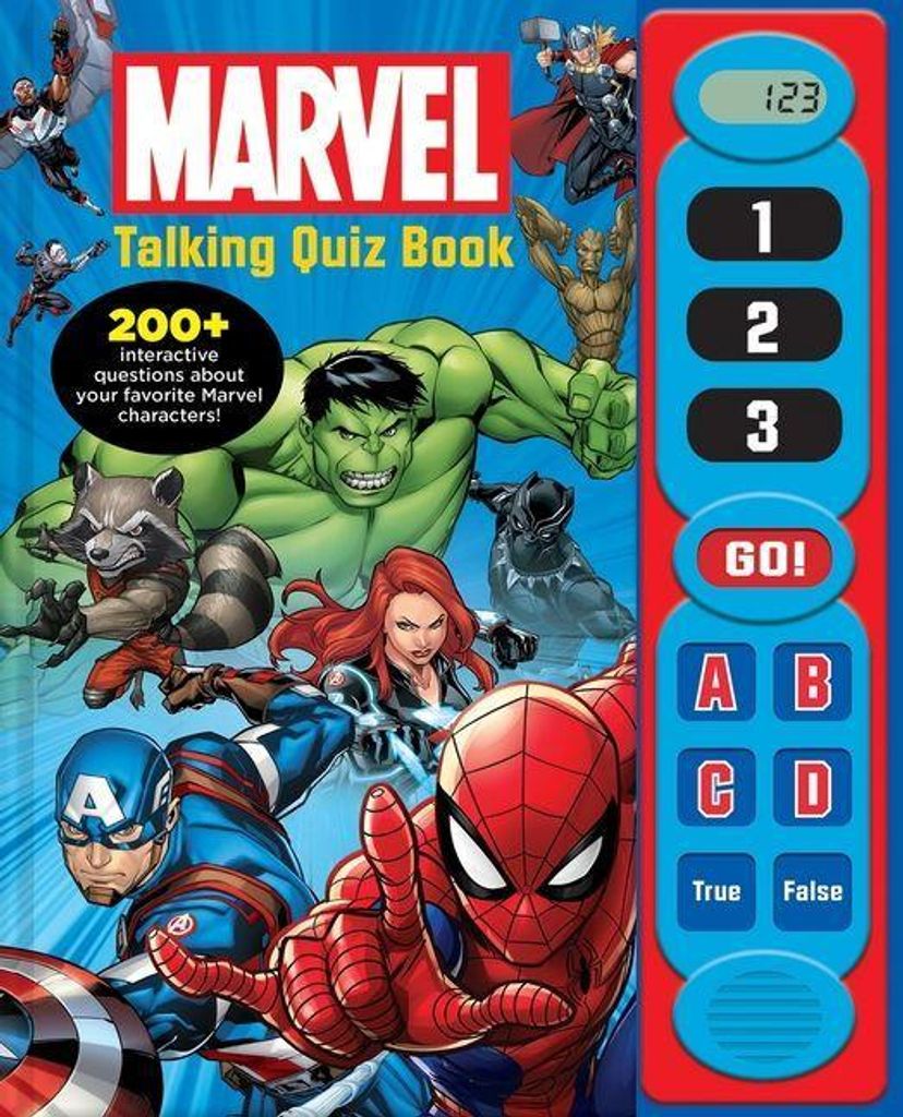 Pi Kids: Marvel: Talking Quiz Sound Book