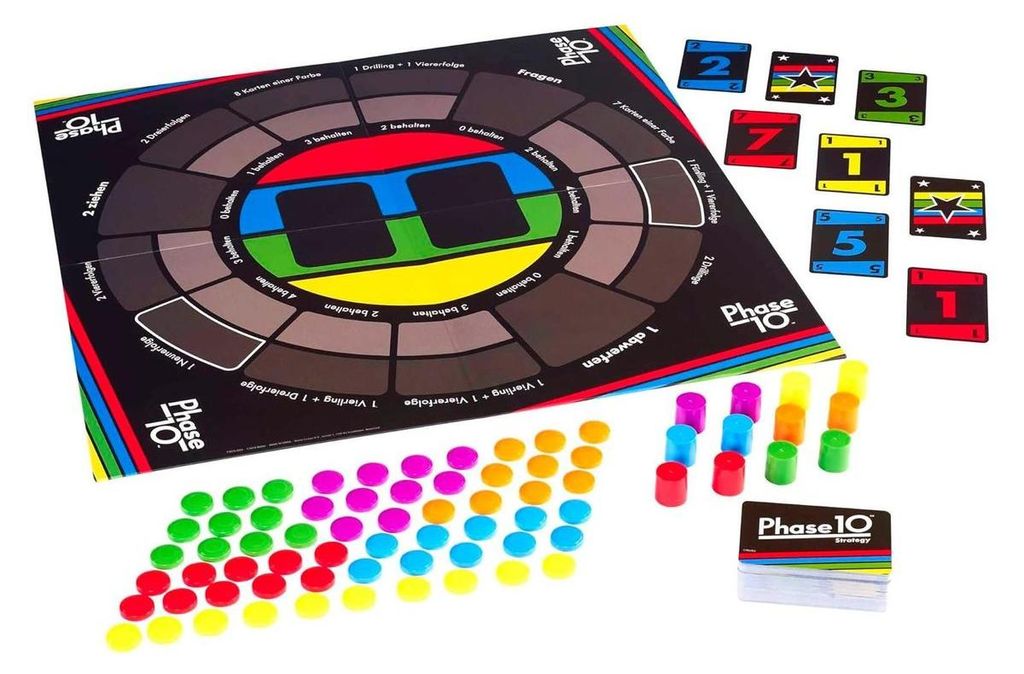 Mattel FTB29 - Brettspiel, Phase 10 Produktbild 