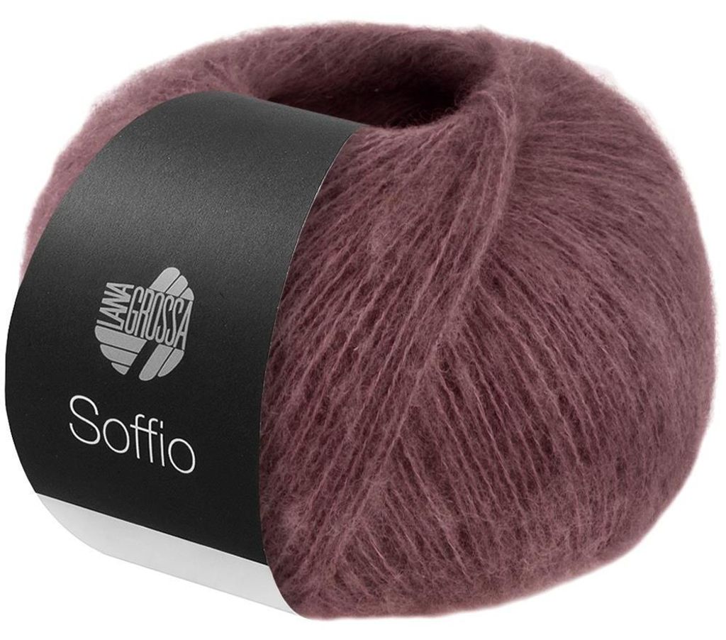 Lana Grossa SOFFIO 25 g flauschiges Lace-Garn aus Wolle mit Produktbild 