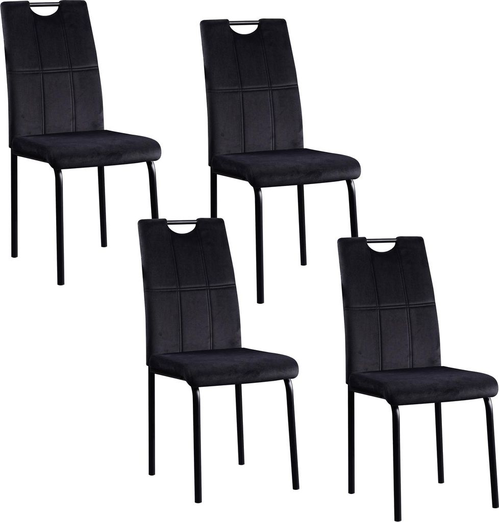 Stuhl Denton Velvet 4er-Set