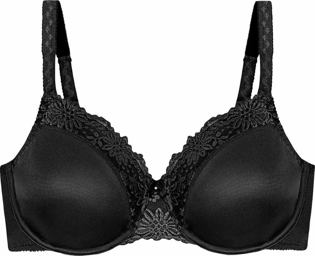 Triumph Black Ladyform Soft W Minimizer-BH mit Bügeln, Größe 75F