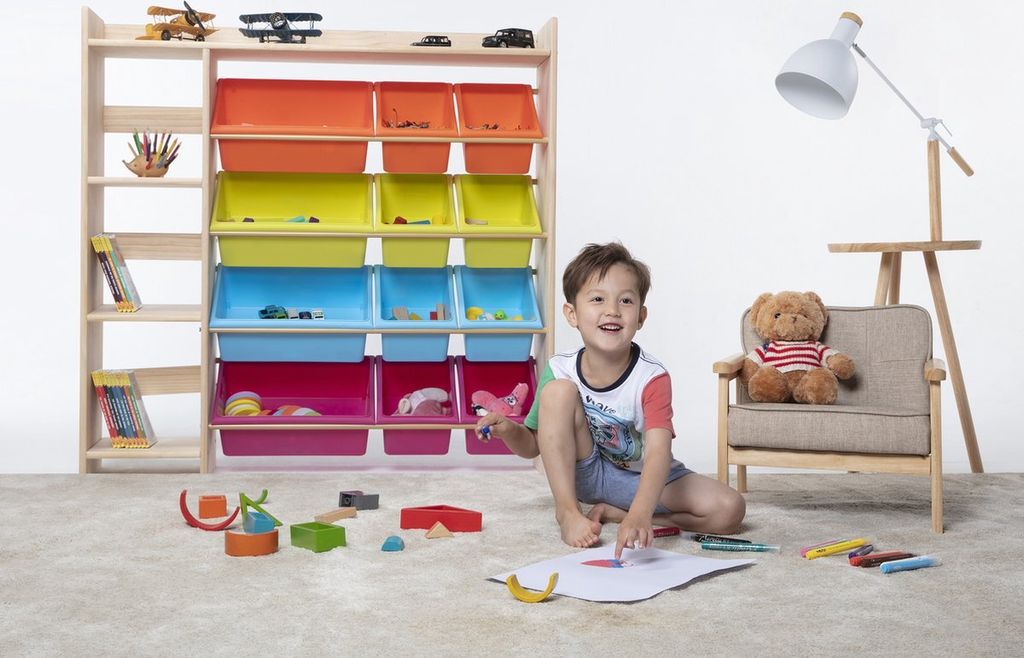 WonderMind© Montessori-Kinderbücherregal und Produktbild 6