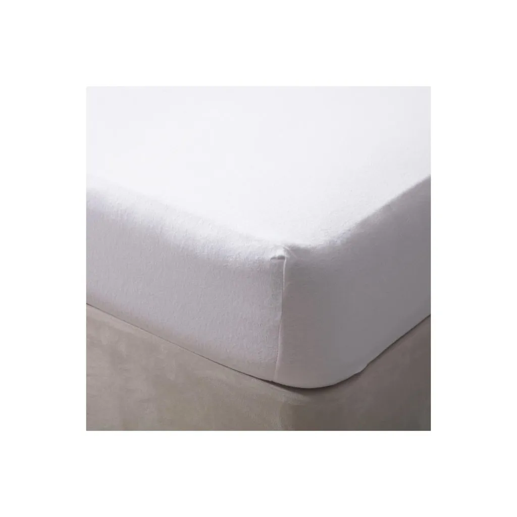 Drap-housse 200 fils Belledorm en pur coton égyptien blanc BM113