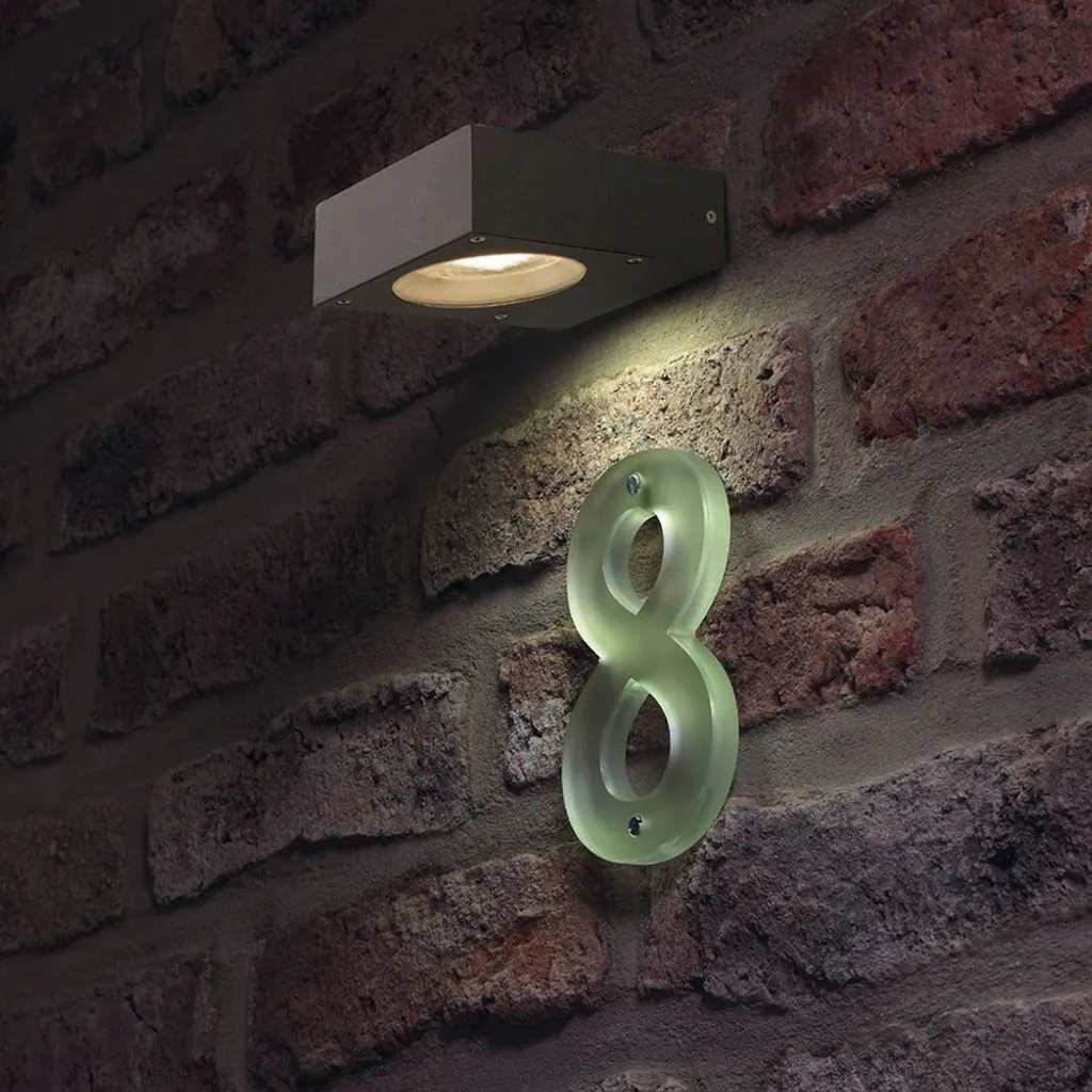 Applique Extérieure Économe SLV Quadrasyl WL15 LED GX53 Anti-Corrosion