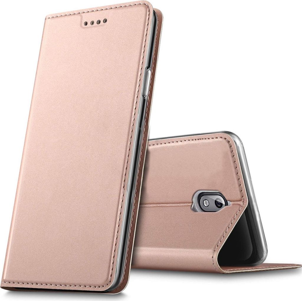 Handy Hülle Nokia 3.1 Book Case Schutzhülle Tasche Slim Flip Cover Etui