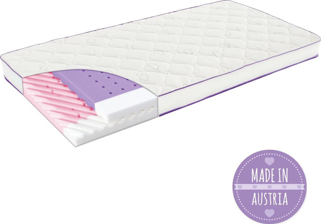 Träumeland Kinderbettmatratze Polarstern 60x120x11 cm Produktbild 