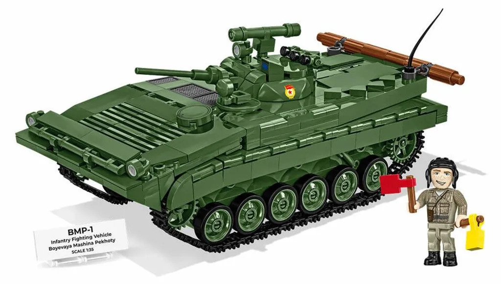 Cobi 2631 BWP-1 DDR/RUS Forces Armées Char Miniature Blocs de Construction - 8