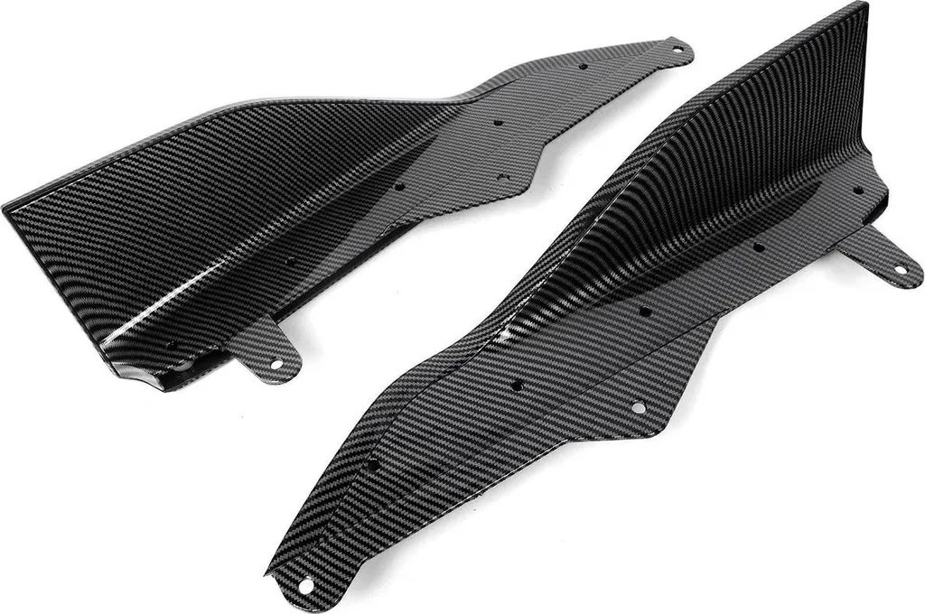 Habillage latéral en fibre de carbone pour moto - Remplacement direct
