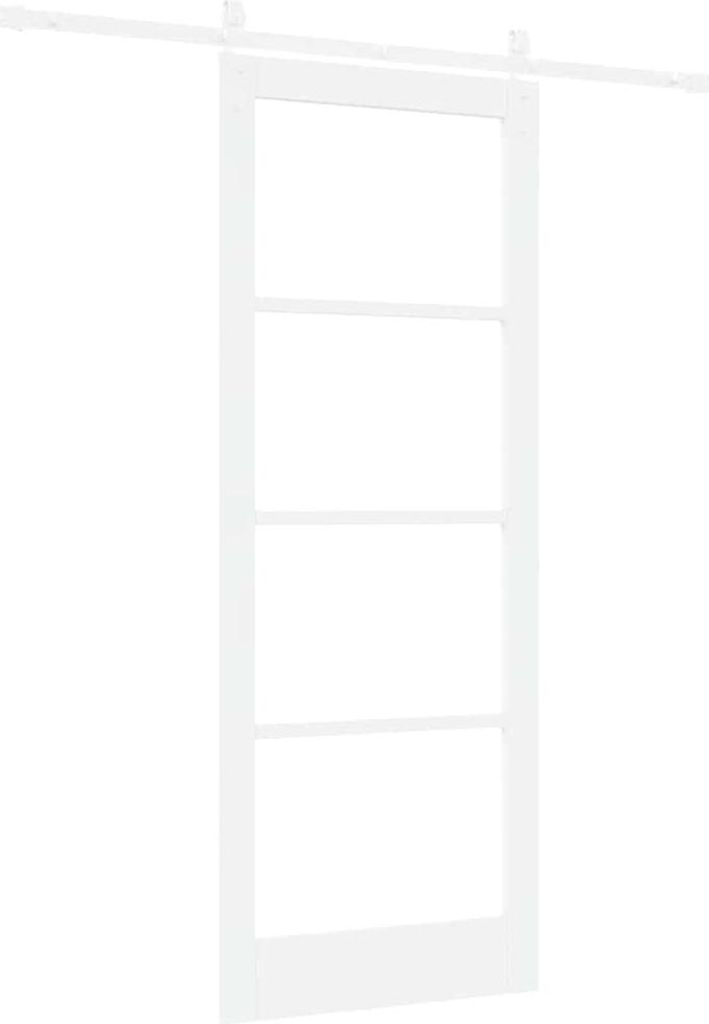 vidaXL Porta scorrevole ORKDAL Bianca 83 x 211 cm in legno Immagine del prodotto 