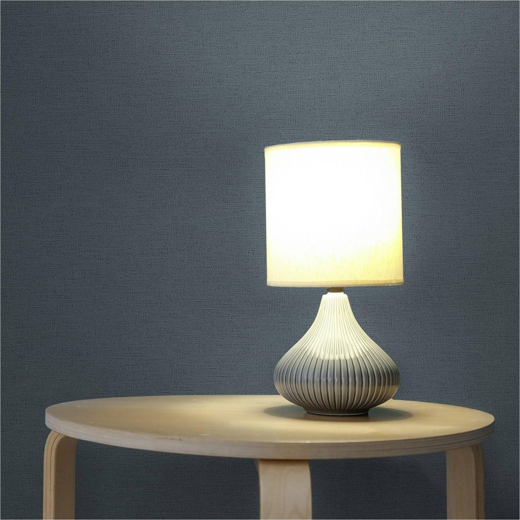 Tapete Einfarbig M1-No.11440 Vliestapete Textilstruktur Blau Petrol Wohnzimmer Küche