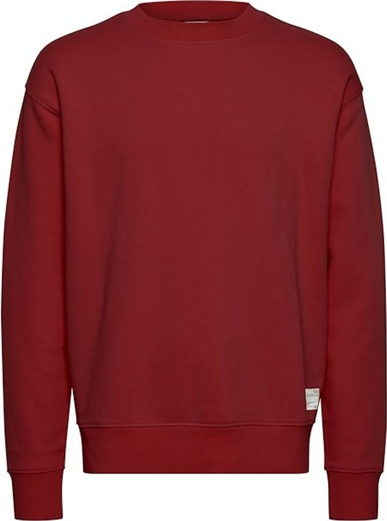 Solid SDlenz crew SW 21107419 SCarlet sage