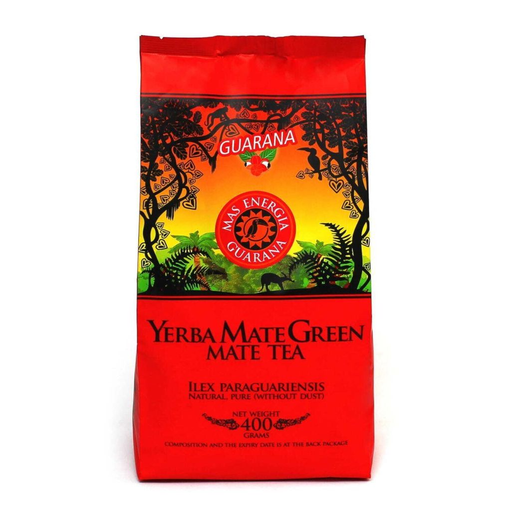 YERBA MATE GREEN MAS ENERGIA GUARANA 400 g - MATE GREEN Obrázok produktu 