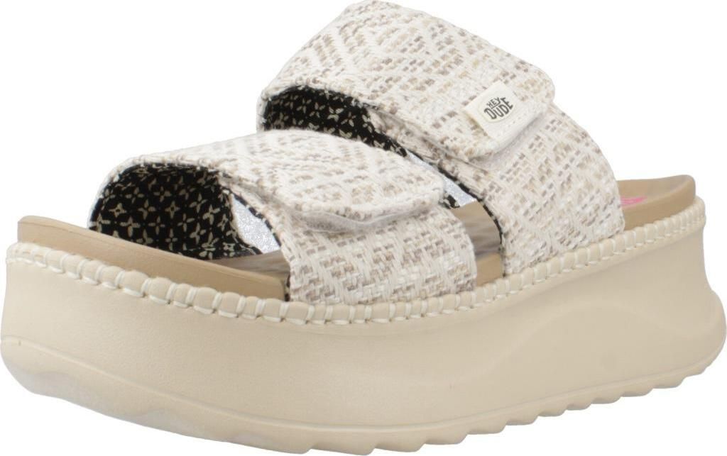 HEY DUDE DELRAY SLIDE SURF BAJA Beige