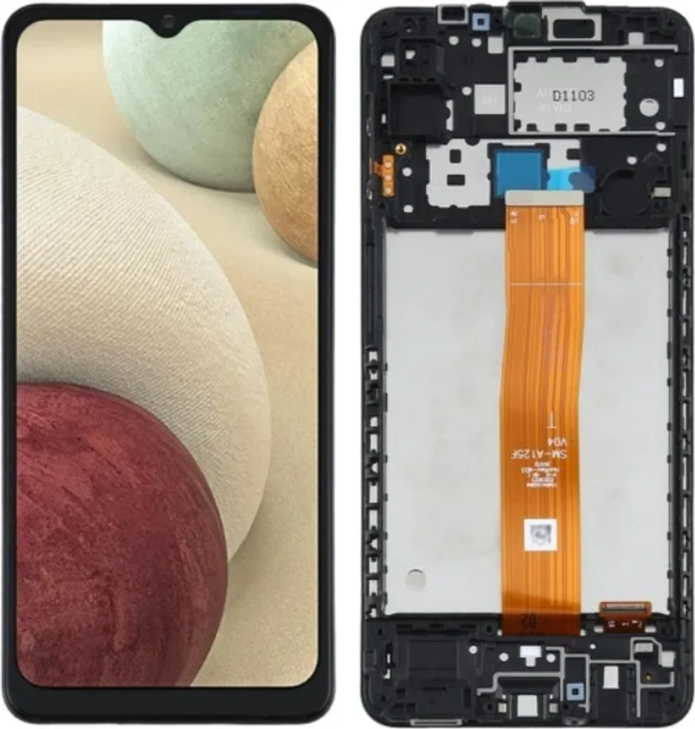 Solution Écran Cassé Samsung Galaxy A12 : Bloc LCD Tactile IPS et Cadre