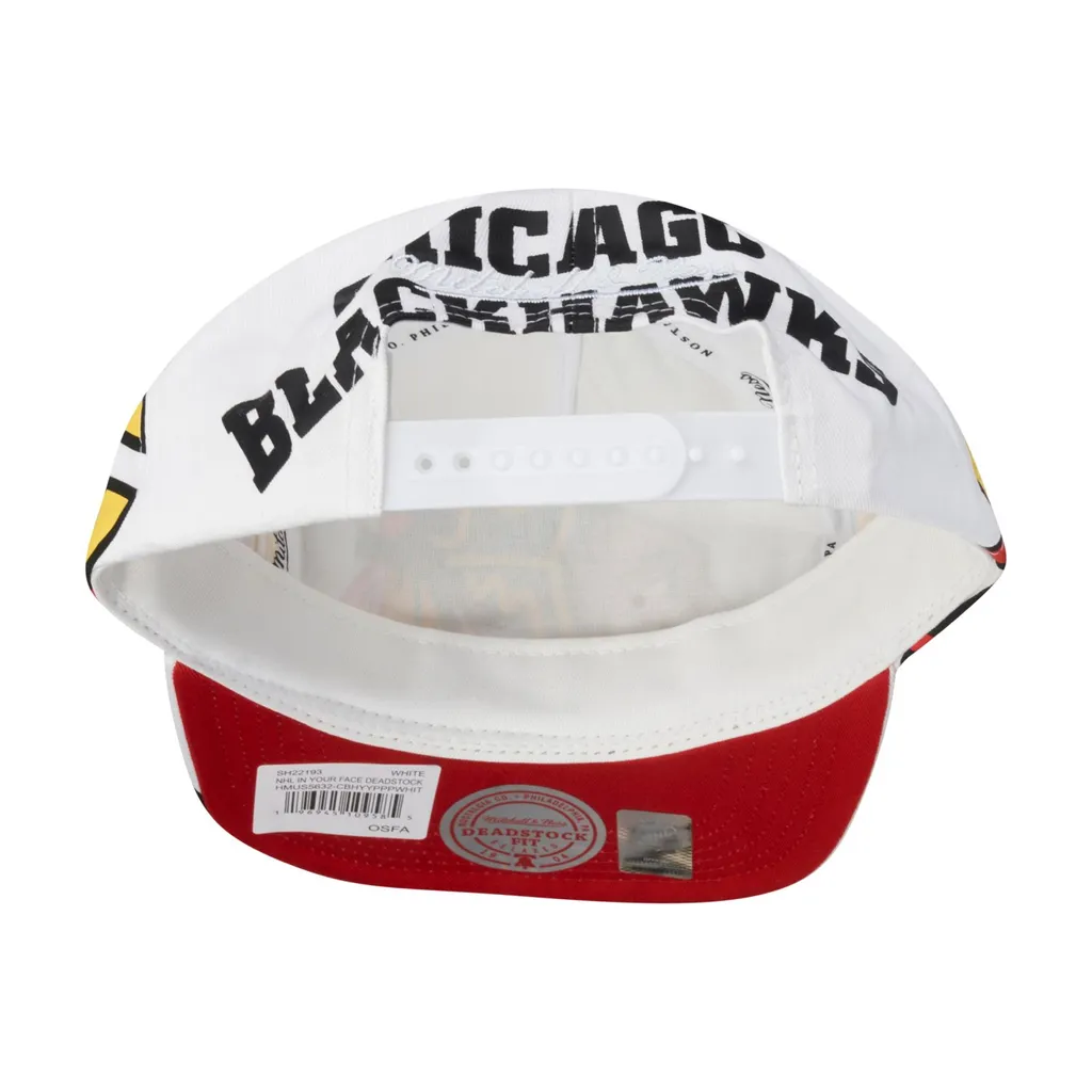 Casquette Mitchell & Ness Blackhawks Snapback : Le Style Rétro Idéal - 3