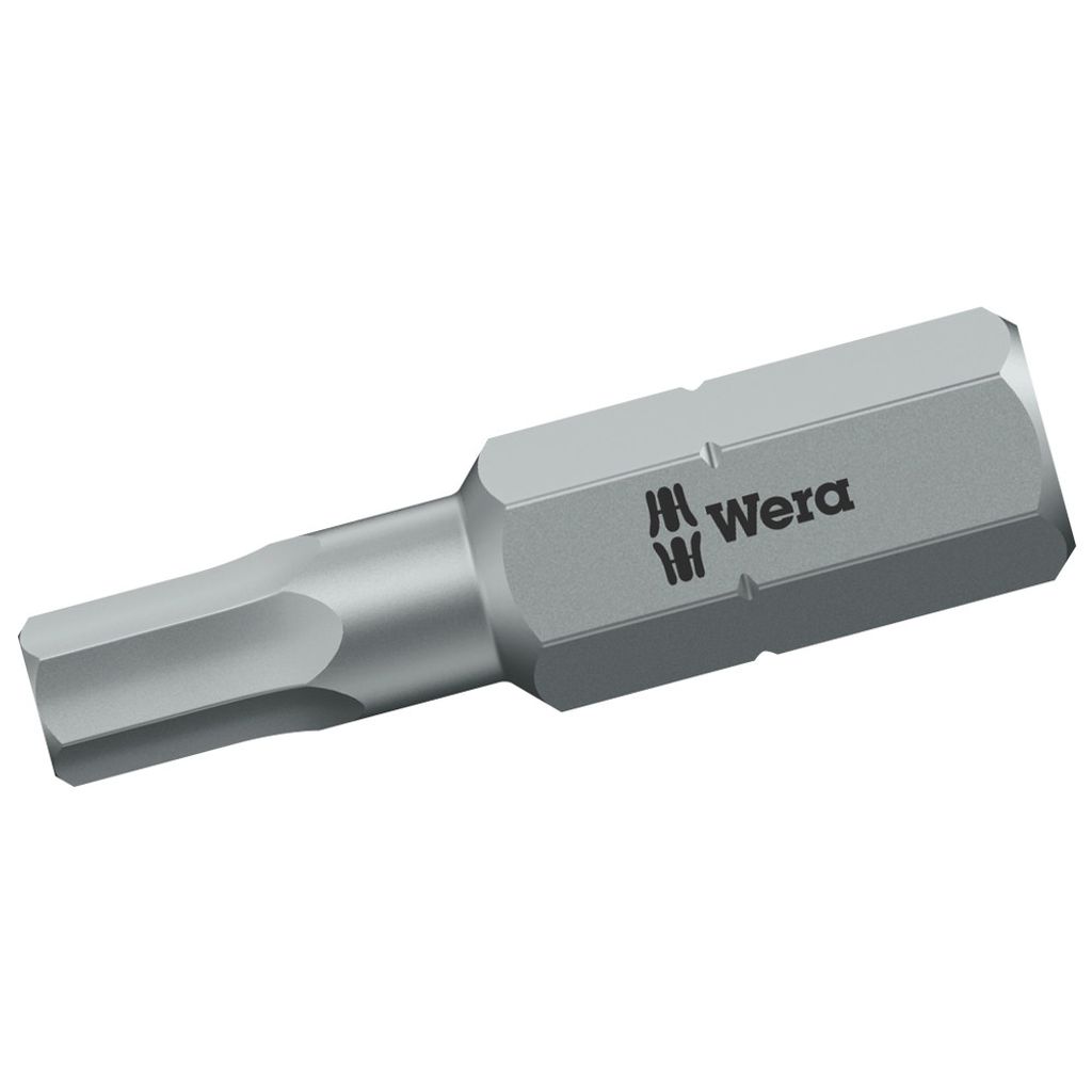 10 Stück Wera Innensechskant-Bit 840/1 Z, 7/64 ", 25 mm 05135078001 (Innensechskant-Bit)