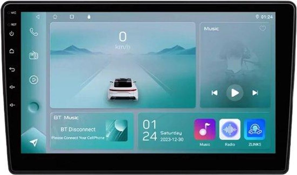 Autoradio mit Bluetooth und CarPlay für Citroën C5 (2008–2017) – Kompatibel mit Apple und Android – Stereoanlage – Navigationssystem – ...