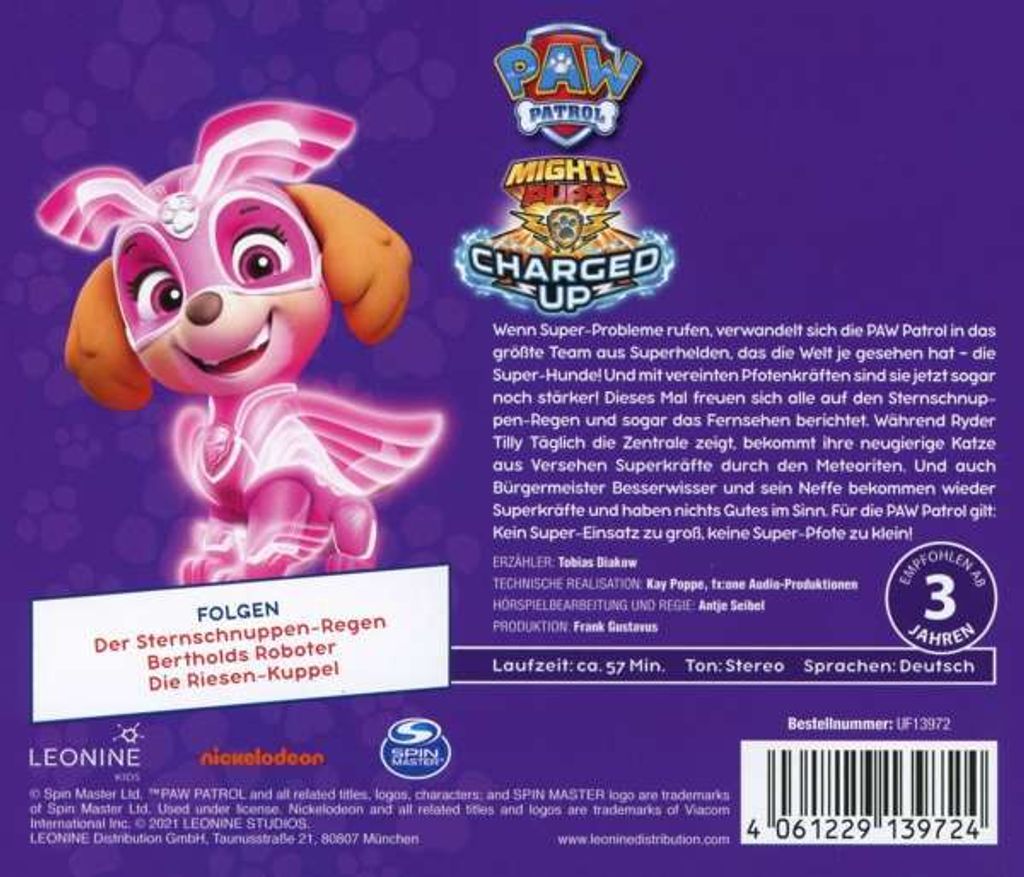 PAW Patrol CD 30 Produktbild 3