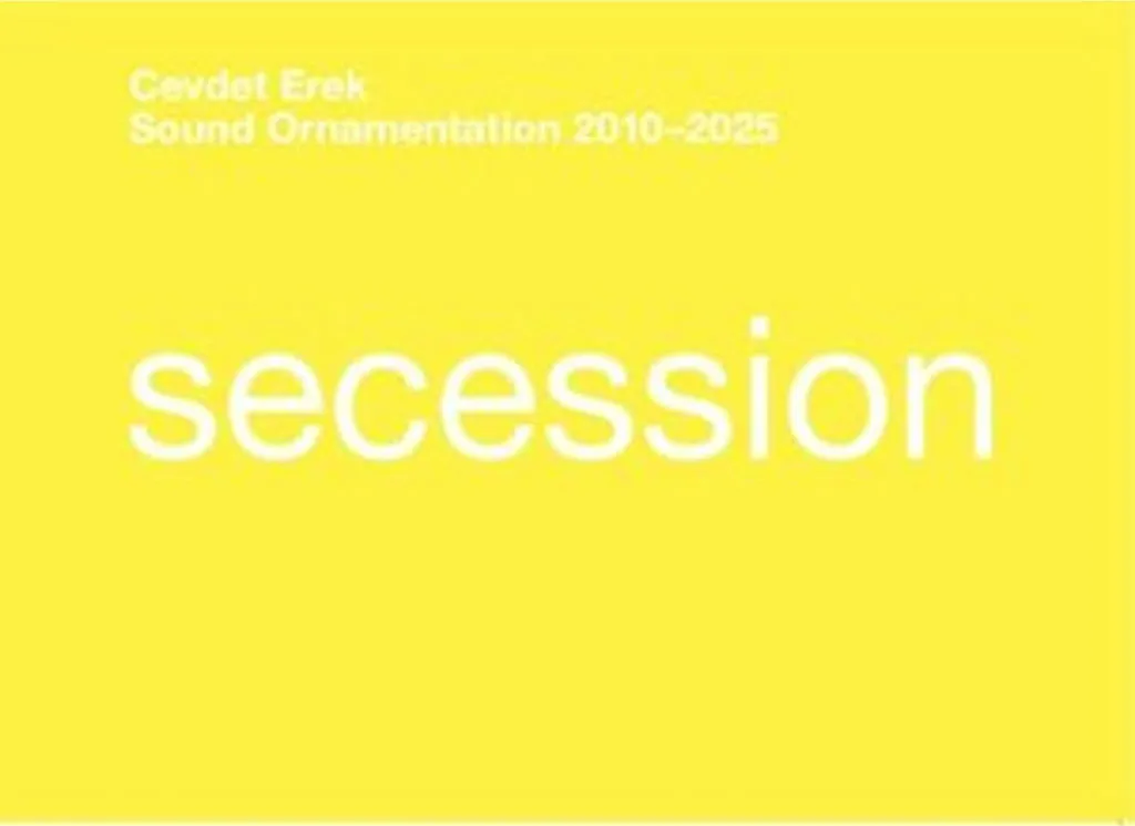 Cevdet Erek Sound Ornamentation : Monographie d'Artiste 2010-2025 Broché