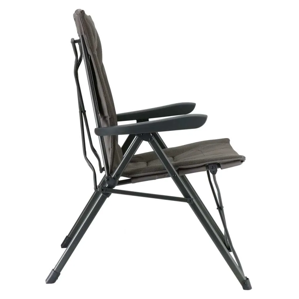 Chaise pliante Barletta Cross Travellife idéale pour camping-car gris